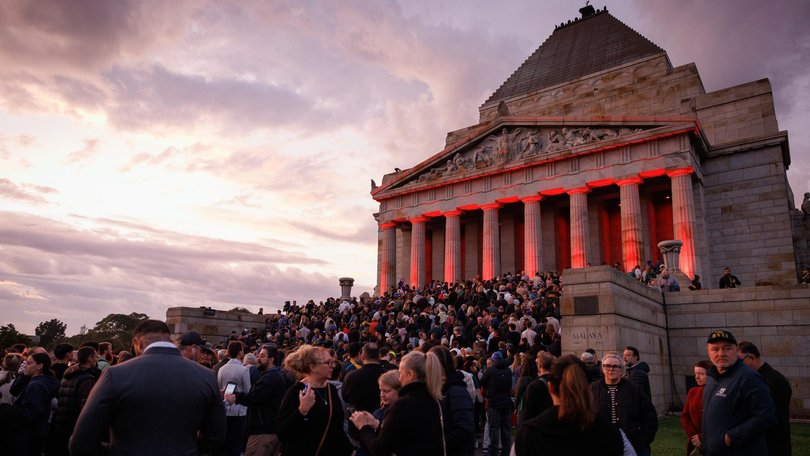 The alleged offences occurred during the Dawn Service.