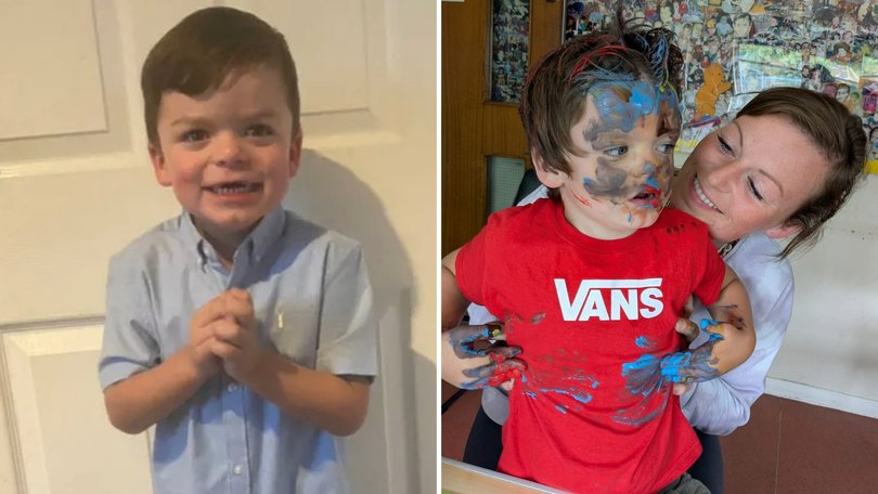 Mum won't give up on her four-year-old as he battles rare condition.