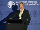 Foreign Minister Penny Wong says China is threatening the Indo-Pacific.