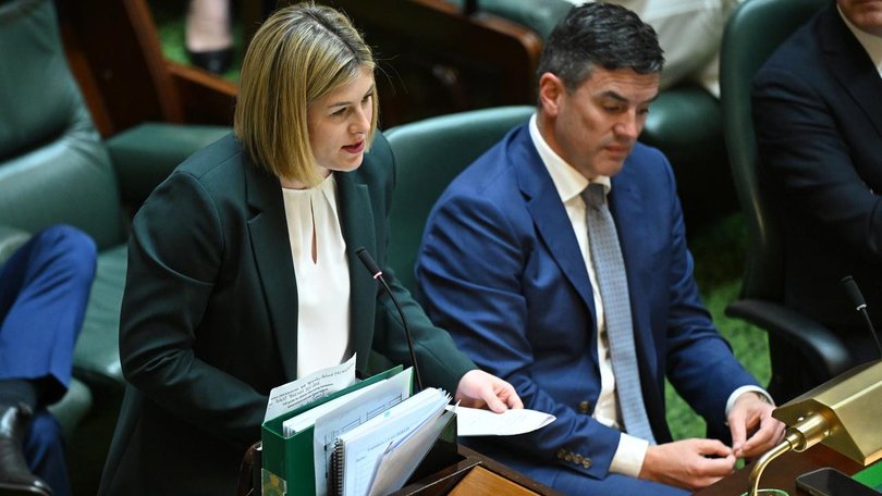 Jess Wilson is tipped to take on Brad Battin for the Victorian Liberal Party leadership. (James Ross/AAP PHOTOS)