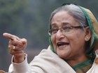 Ousted prime minister Sheikh Hasina has been sentenced to death over a crackdown on unrest. (AP PHOTO)