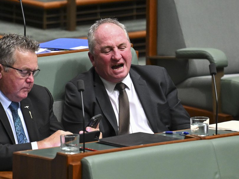 Mr Joyce has avoided labelling himself as part of the Nationals after a row over net zero. Picture: NewsWire / Martin Ollman