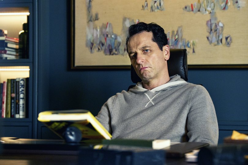 Matthew Rhys as Nile Jarvis in “The Beast in Me.” MUST CREDIT: Chris Saunders/Netflix