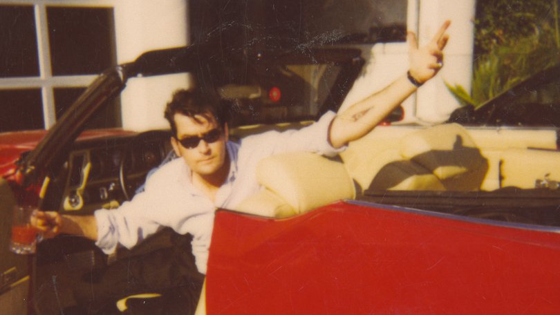 Charlie Sheen in an image from the Netflix documentary “aka Charlie Sheen.” MUST CREDIT: Netflix