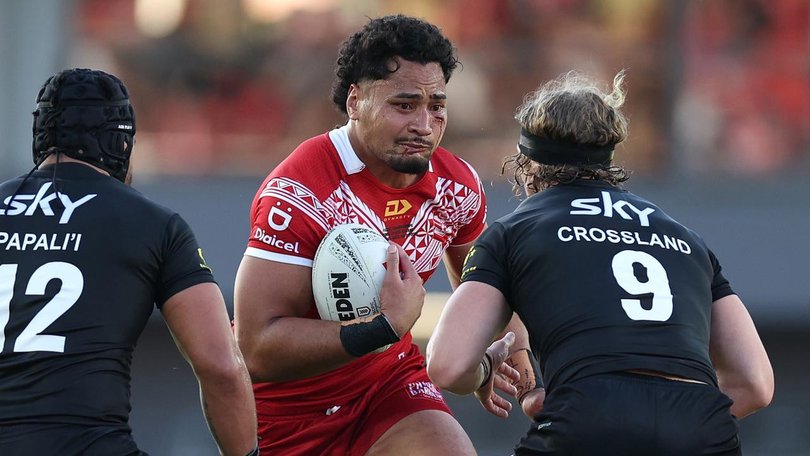 Melbourne's Eliesa Katoa is out of season 2026 following his torrid recent game for Tonga. (PR IMAGE PHOTO)