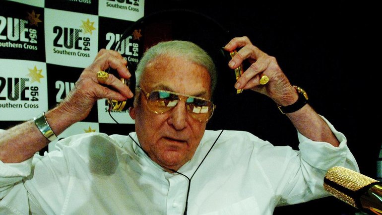 Radio broadcaster John Laws was one of the most recognisable voices in Australia. (Tracey Nearmy/AAP PHOTOS)