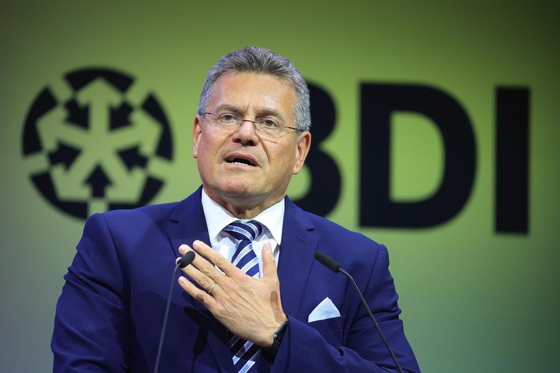 Maroš Šefčovič, the EU’s Trade Commissioner.