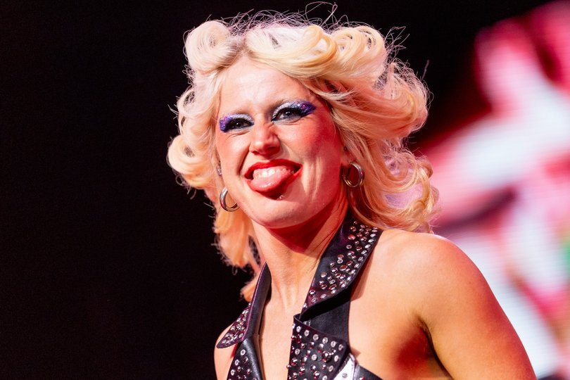 Amy Taylor of Amyl and the Sniffers.