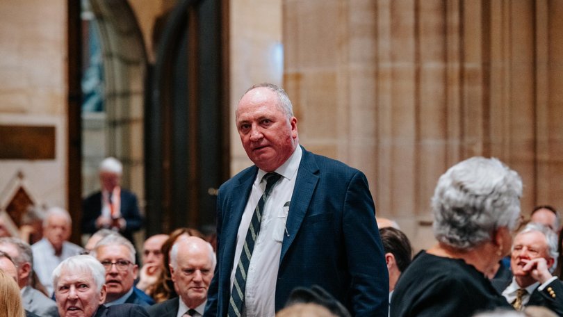 New England MP Barnaby Joyce. Picture: James Brickwood/ Pool via NewsWire