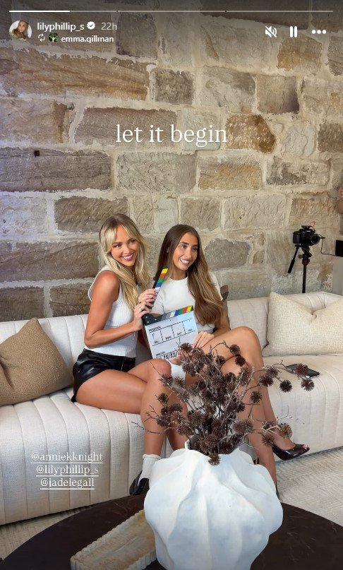 Lily Phillips and Annie Knight