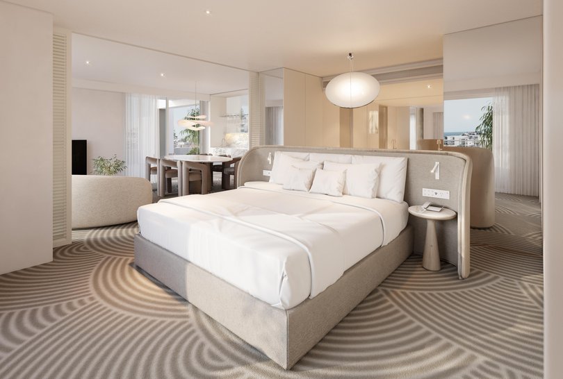 The revamped InterContinental Coogee offers ocean-facing suites and luxe rooms.