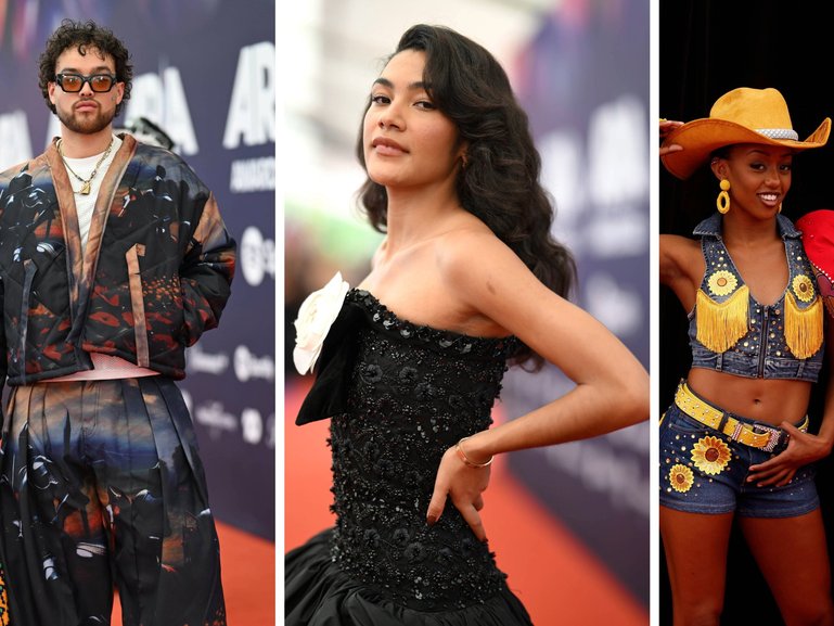 ARIAs red carpet looks.