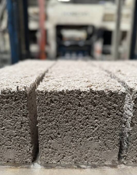 The aim is that the material will be more environmentally-friendly than concrete. Pic: Instagram/joostbakker.