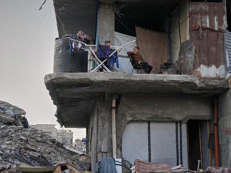 A ceasefire has enabled hundreds of thousands of people to return to their homes in the Gaza Strip. (AP PHOTO)