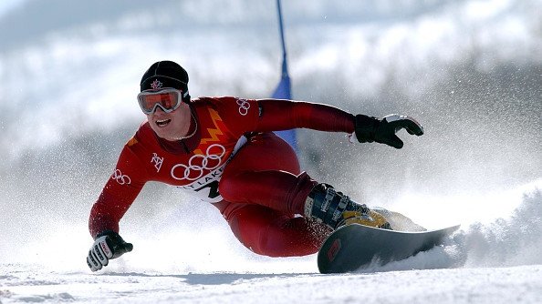 Canada's Ryan Wedding in action during the 2002 Winter Games.