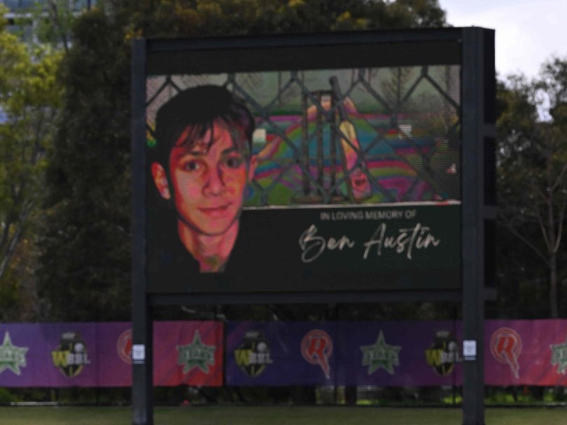 Hundreds gathered to say their final goodbyes. Picture: NewsWire / Josie Hayden