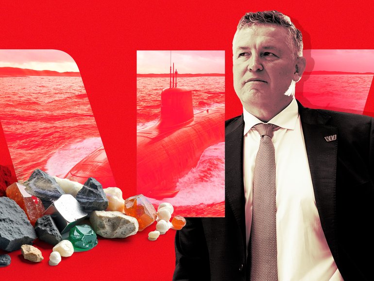 Westpac CEO Anthony Miller sees the opportunities in AUKUS but says there are challenges ahead for ‘exciting’ rare-earths projects.