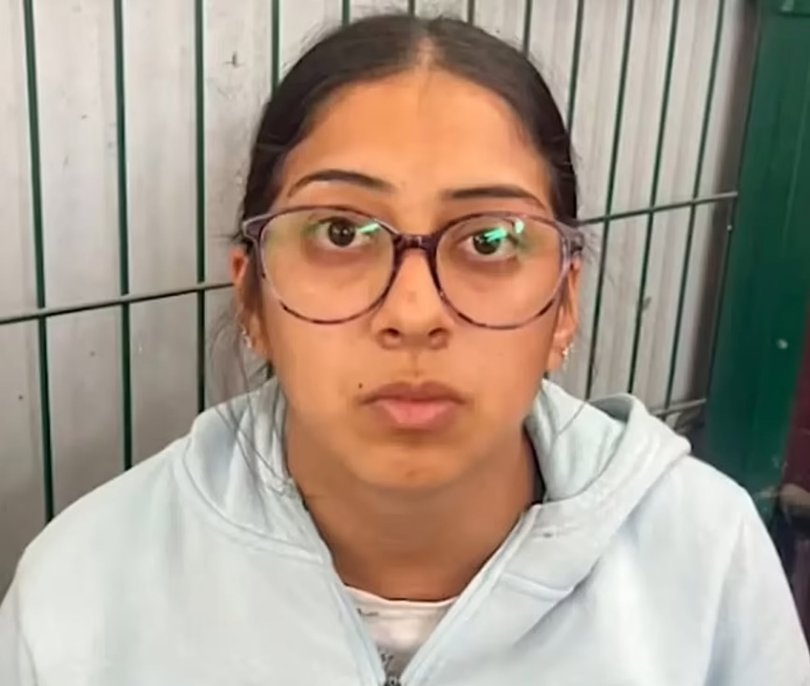 Ari Gisel García Cota, 23, is one of three suspects arrested. She is reportedly the partner of Jesús Gerardo Garcia Cota, who was also arrested Picture: Unknown