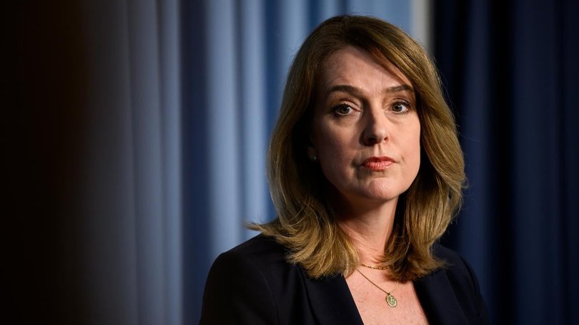 Kellie Sloane has nominated to lead the Liberals after the former party leader fell on his sword. (Bianca De Marchi/AAP PHOTOS)