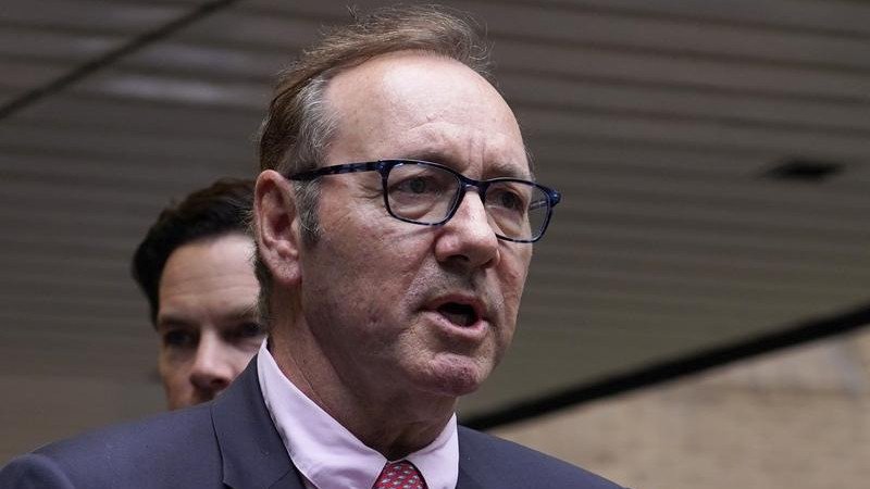 Kevin Spacey says he is homeless. (AP PHOTO)