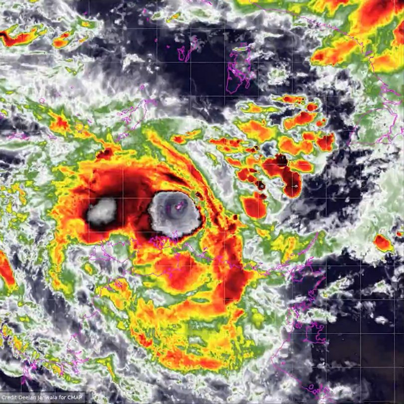 Residents are on high alert and have been ordered to seek shelter as Tropical Cyclone Fina strengthens and tracks toward the coast.