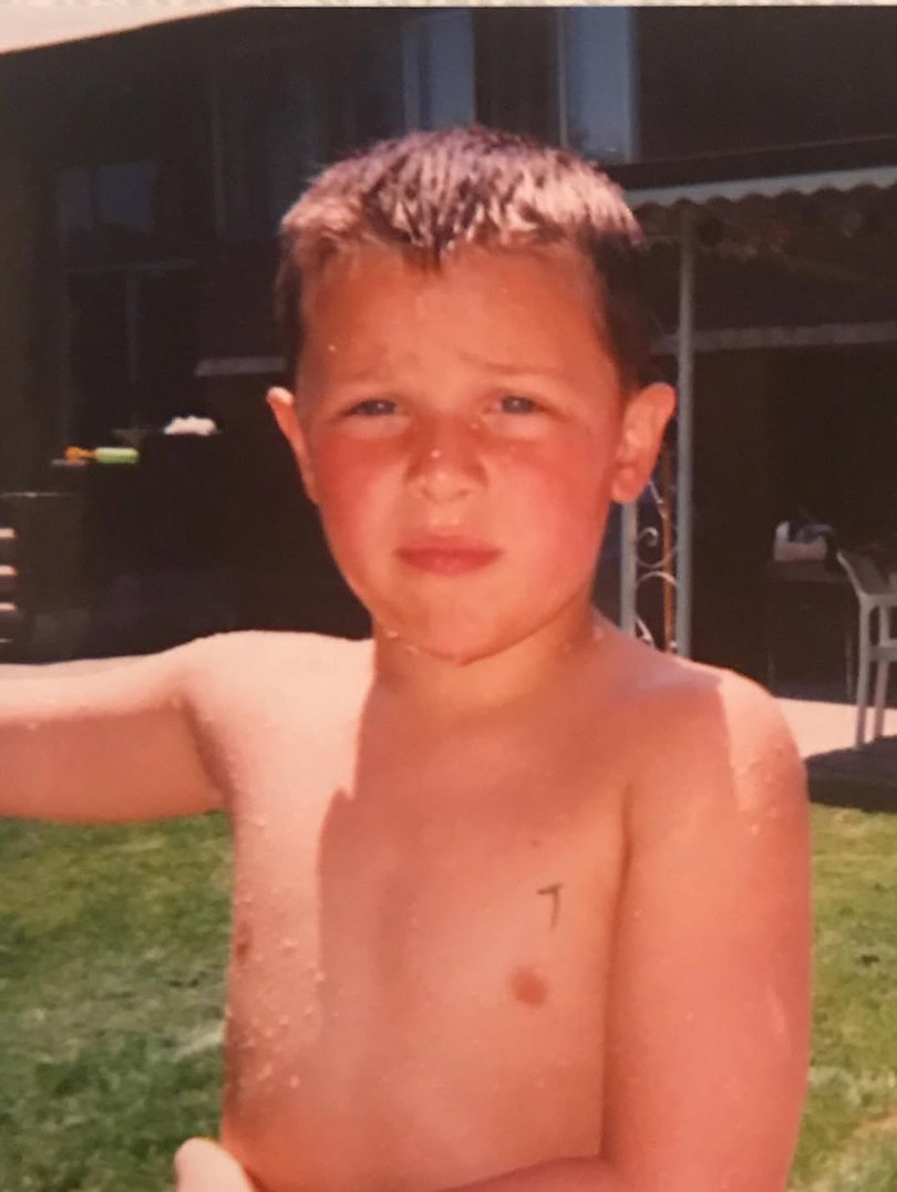 A young Spencer LoFranco.