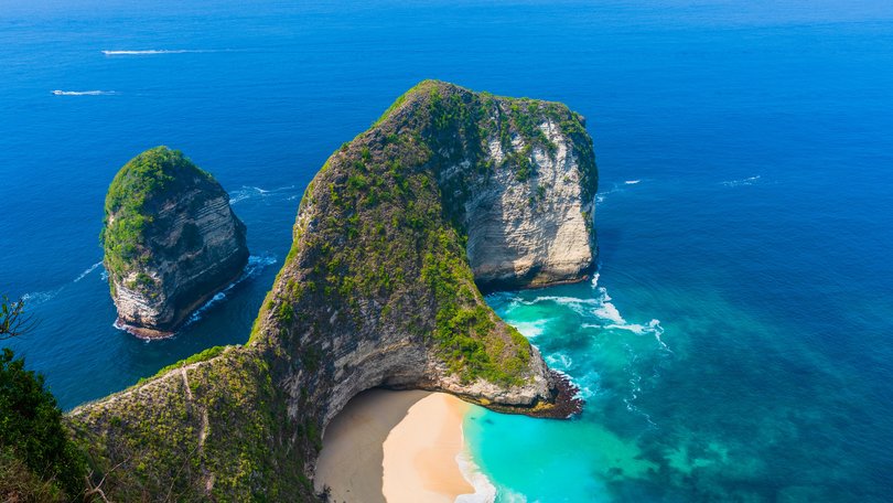 Outrage on social media as the elevator project ruins one of the world's most beautiful beaches.