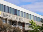 Rosny College was one of three Hobart schools where a pedophile teacher taught. (Ethan James/AAP PHOTOS)