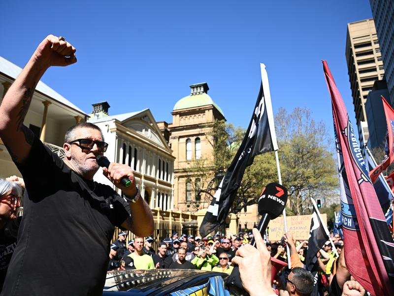Darren Greenfield. (Dan Himbrechts/AAP PHOTOS)