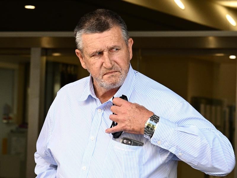 Former union boss Darren Greenfield pocketed thousands of dollars in bribes. (Dan Himbrechts/AAP PHOTOS)