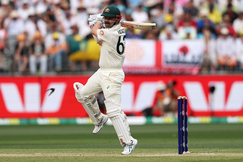 Travis Head is rolling.