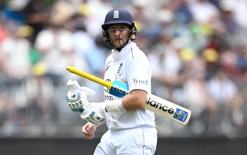 England’s spectacular collapse included the wicket of Joe Root.