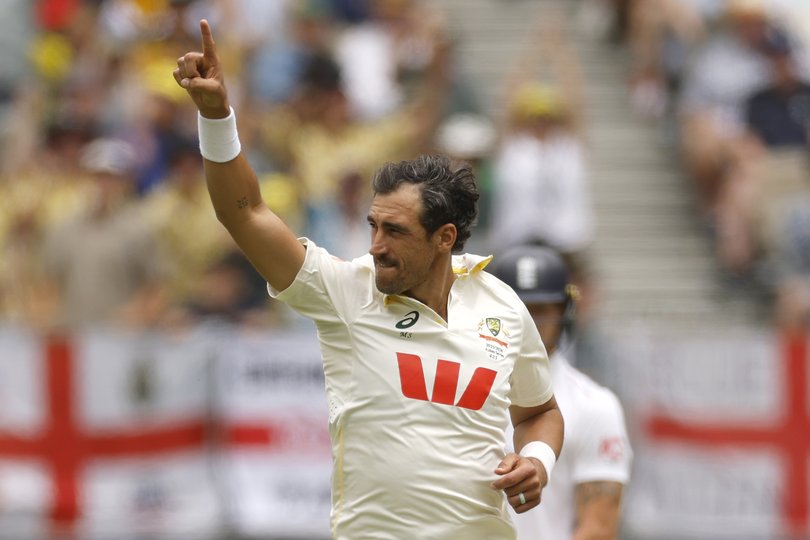 Mitchell Starc is on fire in Perth.