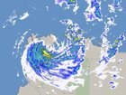Cyclone Fina is expected to pass just north of Darwin, bringing heavy rain and gale-force winds. (HANDOUT/BUREAU OF METEOROLOGY)
