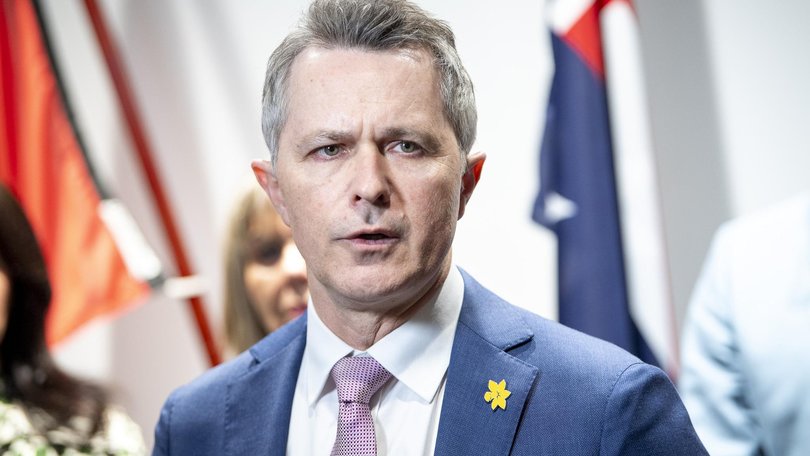 Education Minister Jason Clare said it was the biggest cut to student debt in Australia’s history. NewsWire / Jeremy Piper