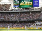 Day three was close to a sell-out but Perth Stadium will be empty after the first Test wrapped up in two days.