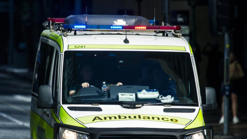 A man has suffered life-threatening burns in a light-plane crash in Central Queensland.