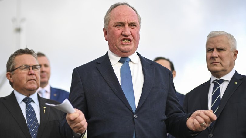 Nationals MP Barnaby Joyce.