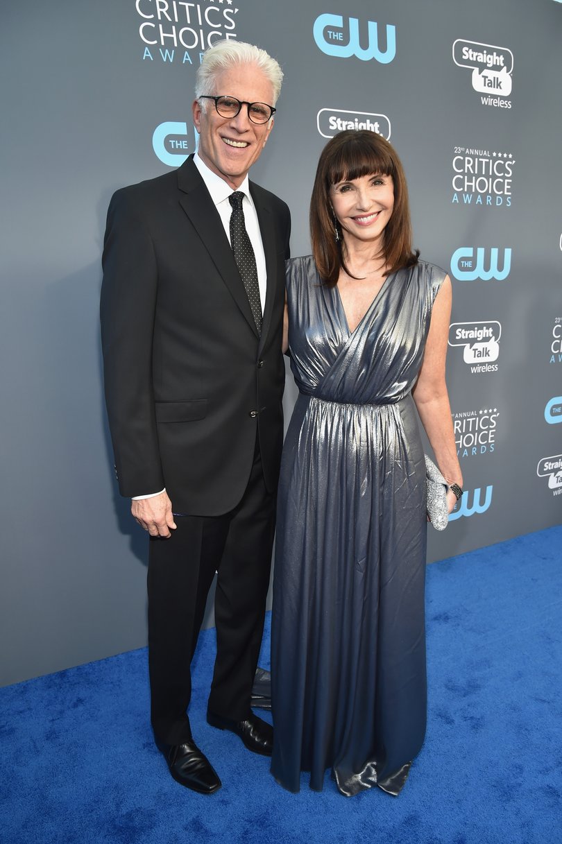 At the Critics Choice Awards in 2018. 