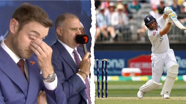 Stuart Broad could not believe what he was watching in Perth.