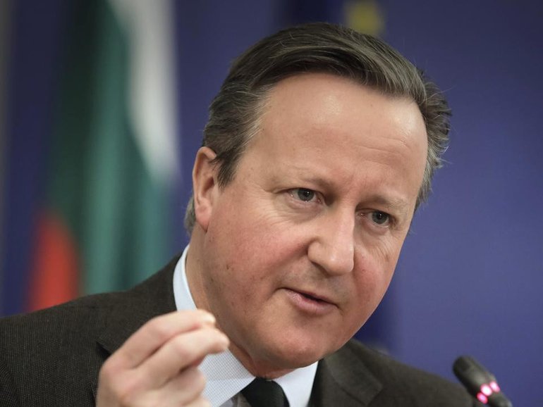 David Cameron wants prostate cancer screening to be offered to high-risk men. (AP PHOTO)