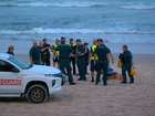 A man has died after being pulled from the surf on the Gold Coast.