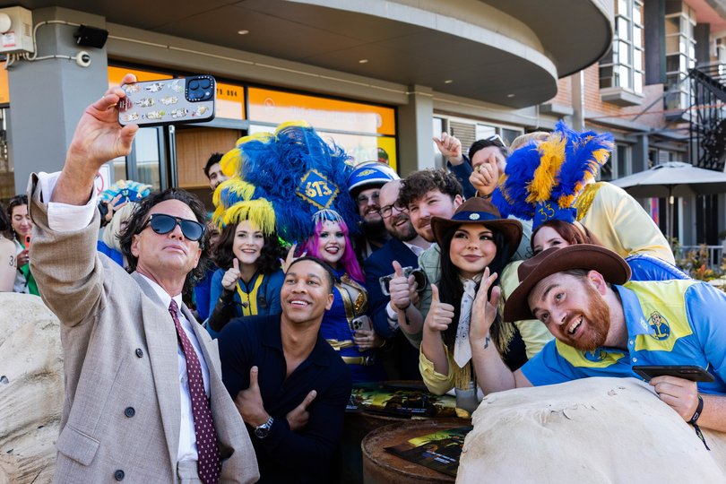 Walton Goggins at the Fallout season two premiere event in Sydney.