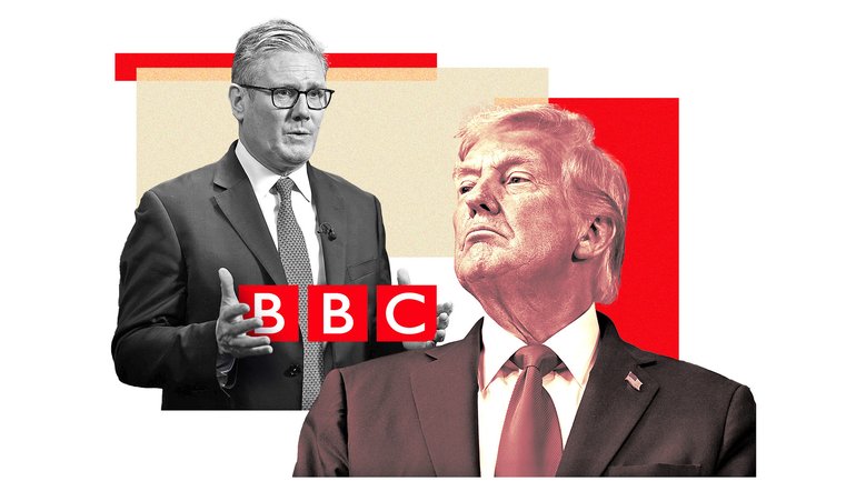 Donald Trump is threatening to sure the BBC for $US5 billion.