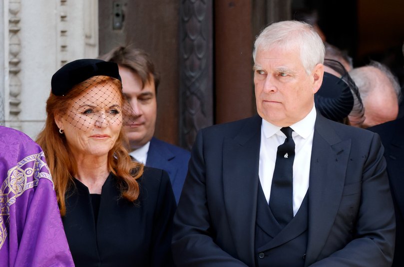 Sarah Ferguson, the former Duchess of York and former prince Andrew Mountbatten-Windsor.