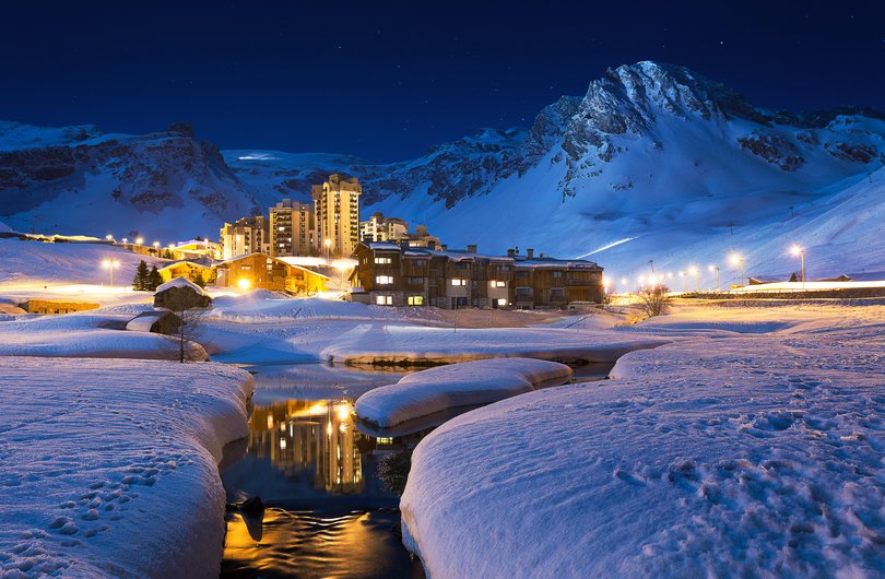 Tignes, France.