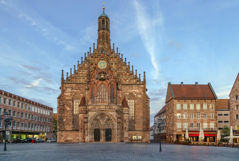 The Frauenkirche (Church of Our Lady) is a church in Nuremberg, Germany. 