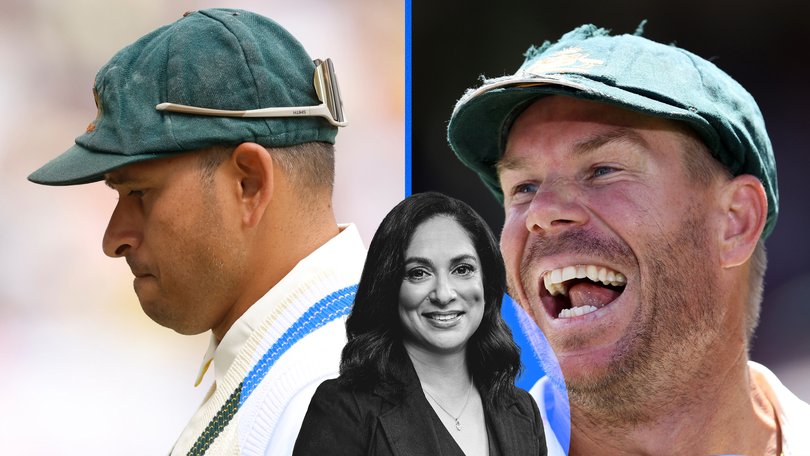 Usman Khawaja and David Warner.