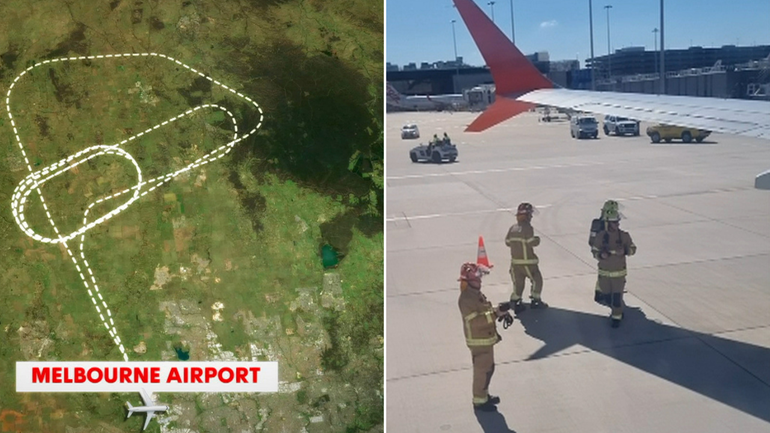 An engine failure has forced a flight bound for Bali to return to Melbourne. 
