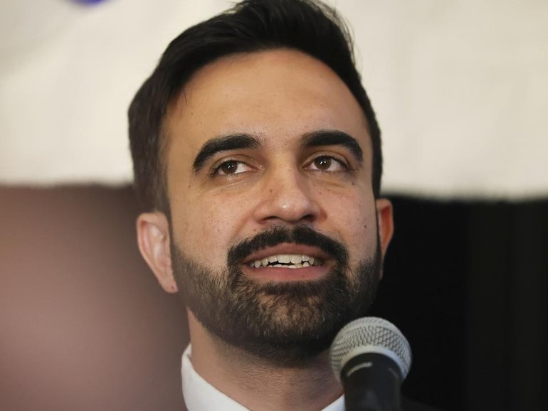 Incoming NYC mayor Zohran Mamdani.